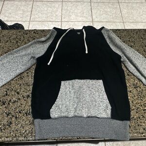 Hurley Black and Gray Hoodie